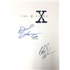 Image 1 : Autograph Signed X File Script Cover