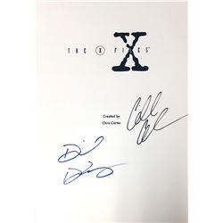 Autograph Signed X File Script Cover