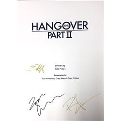 Autograph Signed Hangover 2 Script Cover