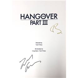 Autograph Signed Hangover 3 Script Cover