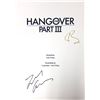 Image 1 : Autograph Signed Hangover 3 Script Cover