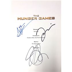 Autograph Signed Hunger Games Script Cover