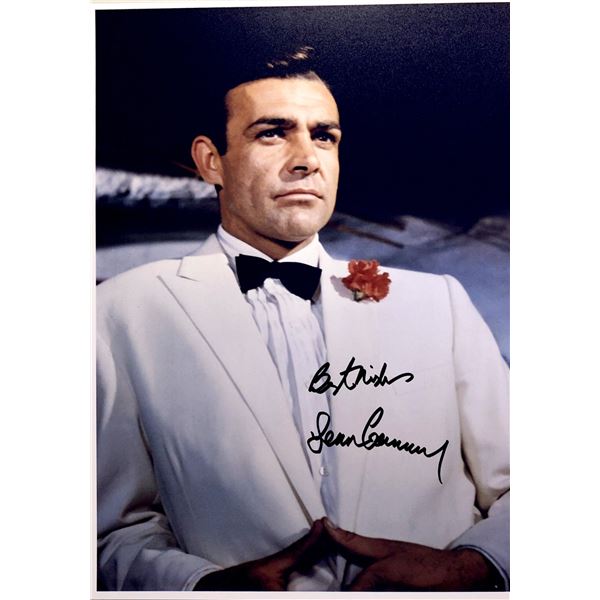 Sean Connery Autograph Signed James Bond 007 Photo