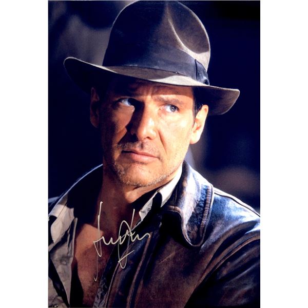 Harrison Ford Autograph Signed Indiana Jones Photo