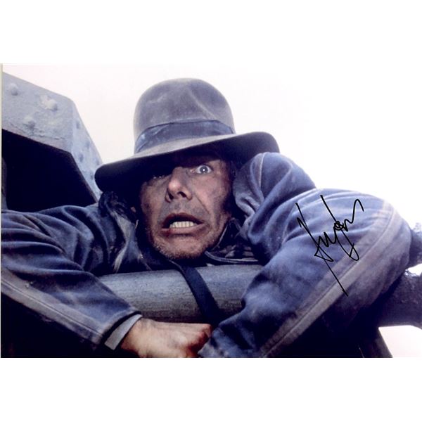 Harrison Ford Autograph Signed Indiana Jones Photo