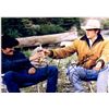 Image 1 : Heath Ledger Jake Gyllenhaal Autograph Signed Brokeback Mountain Photo