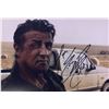 Image 1 : Sylvester Stallone Autograph Signed Rambo Photo