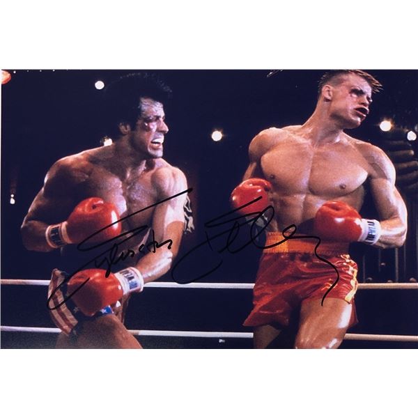Sylvester Stallone Autograph Signed Rocky Photo