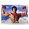 Image 1 : Sylvester Stallone Autograph Signed Rocky Photo