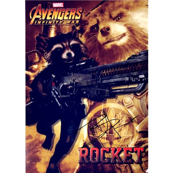 Bradley Cooper Autograph Signed Guardians of the Galaxy Photo