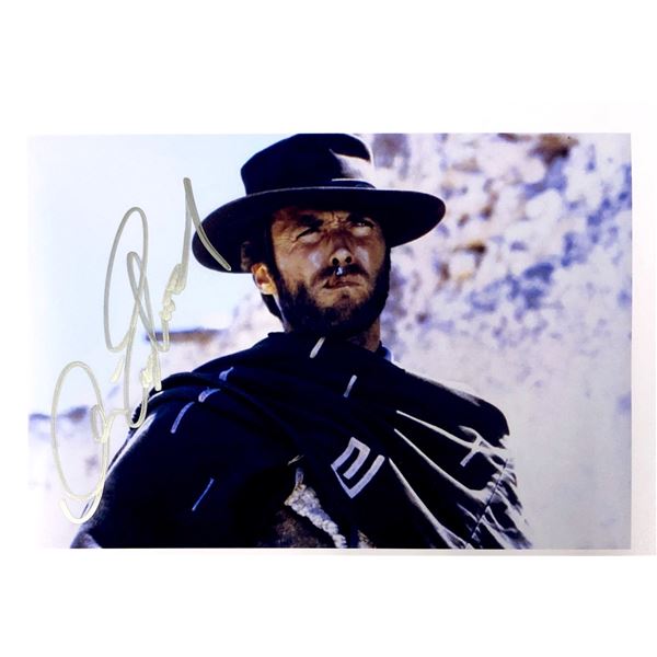 Clint Eastwood Autograph Signed Photo