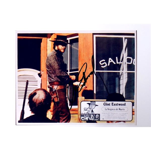 Clint Eastwood Autograph Signed Photo
