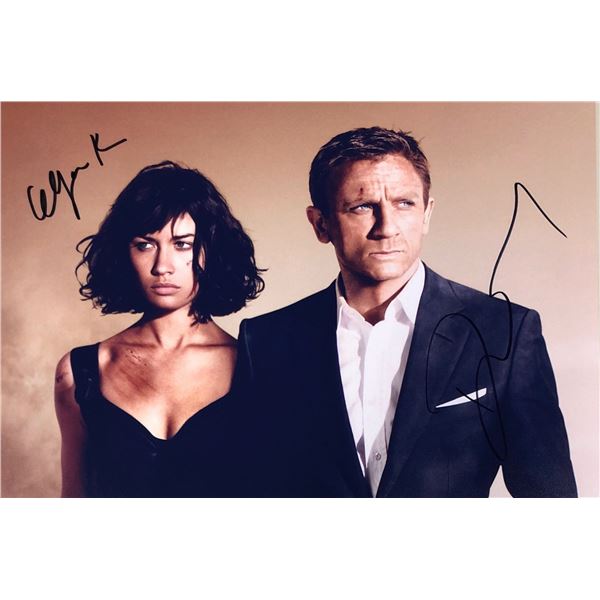 Daniel Craig Autograph Signed James Bond 007 Photo
