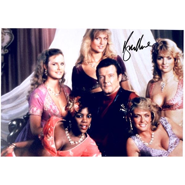 Roger Moore Autograph Signed James Bond 007 Photo