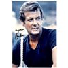 Image 1 : Roger Moore Autograph Signed James Bond 007 Photo