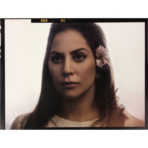 Lady Gaga Autograph Signed A Star is Born Promotional Photo