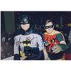 Image 1 : Batman Adam West Burt Ward Photo Autographed