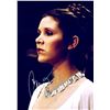 Image 1 : Autograph Signed Star Wars Carrie Fisher Photo