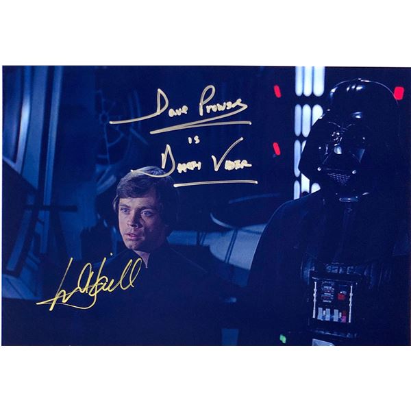 Autograph Signed Star Wars Mark Hamill Photo