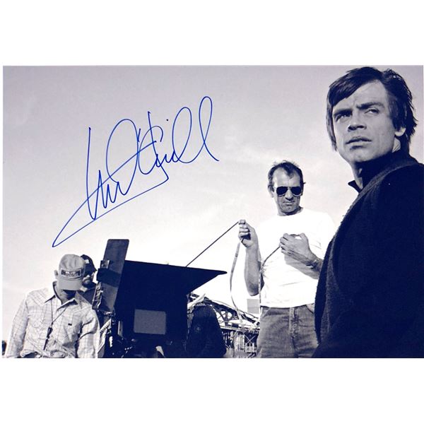 Autograph Signed Star Wars Mark Hamill Photo