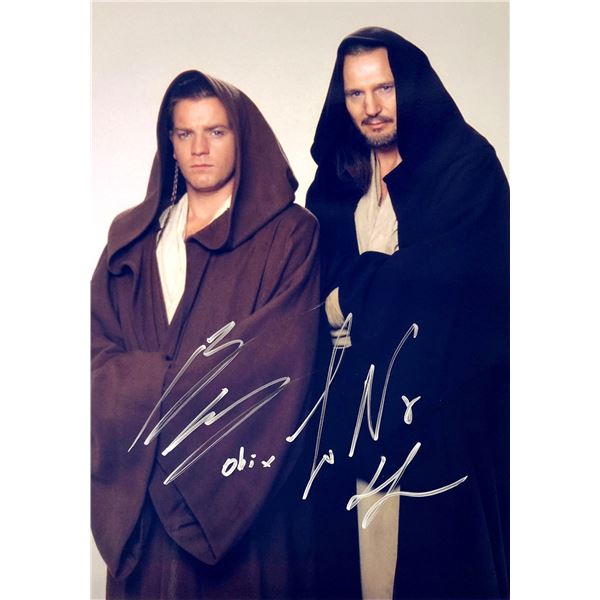 Autograph Signed Star Wars Ewan McGregor Photo