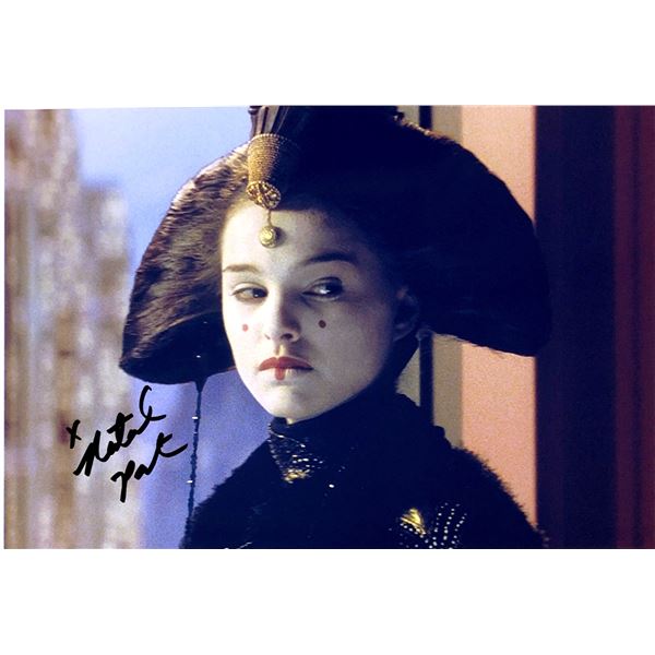 Autograph Signed Star Wars Natalie Portman Photo