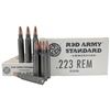 Image 1 : RED ARMY STD WHITE 223 - 20 Rds