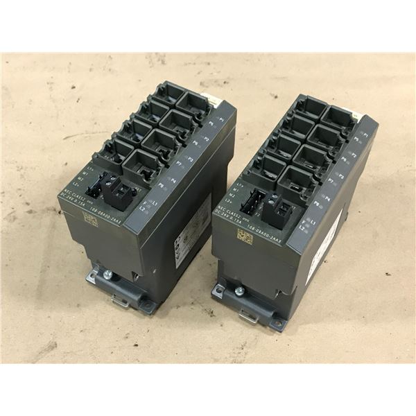 (2) SIEMENS 6GK5108-0BA00-2AA3 ETHERNET SWITCH