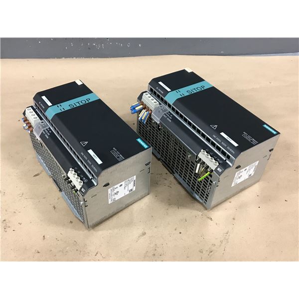 (2) SIEMENS 6EP1437-3BA00 SITOP POWER SUPPLY