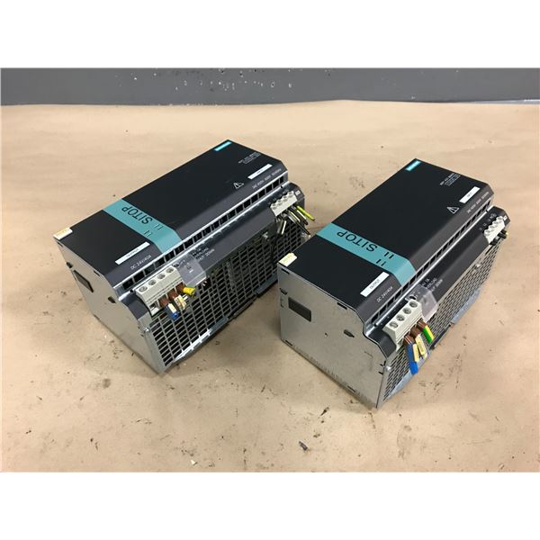 (2) SIEMENS 6EP1437-3BA00 SITOP POWER SUPPLY