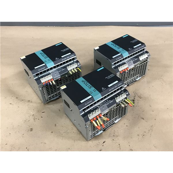 (3) SIEMENS 6EP1436-3BA00 SITOP POWER SUPPLY