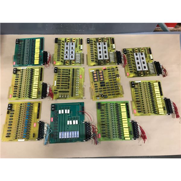 LOT OF CINCINNATI MILACRON CIRCUIT BOARDS *PART #'S PICTURED*