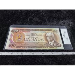 1975 One Hundred $100.00 bill AJB3900238 Lawson/Bouey