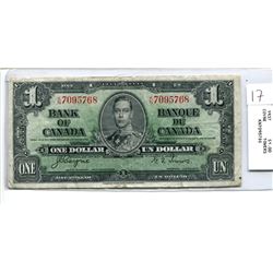 Canadian $1.00 1937 Coyne/Towers