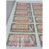 Image 5 : Canadian $2.00 1954 various signatures lot of 25