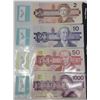 Image 3 : Canadian set of bills One dollar$1.00 to One Thousand $1000.00 various dates, signatures and grades 