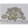 Image 2 : 20 scrap silver coins Canada Victoria George V