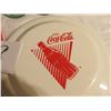 Image 3 : two Coke Coca-Cola frisbees, 4 coke glasses, 2004 Athens Olympic full bottle