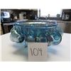 Image 2 : Blue carnival punch bowl set - 11 cups