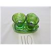 Image 2 : Green carnival cream & sugar with tray