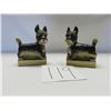 Image 1 : Scottie dog book ends, 5.75" high