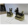 Image 2 : Scottie dog book ends, 5.75" high
