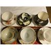 Image 2 : 6 cups & saucers - 17 X 12" tray