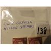Image 2 : WWII German Hitler stamps