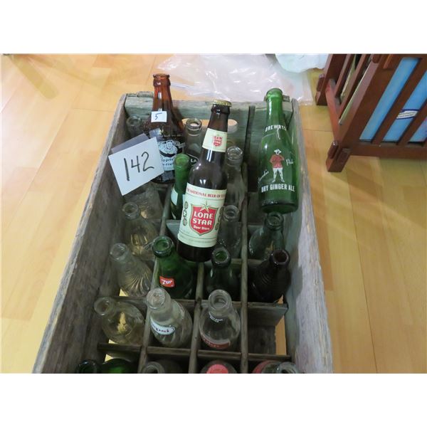 Case of 24 old pop bottles