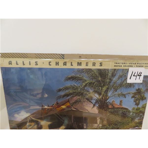 1953 Allis Chalmers calendar