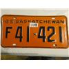 Image 1 : 1963 Saskatchewan license plate