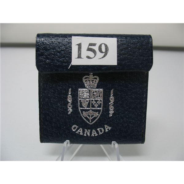 1867-1967 CANADA CENTENNIAL SILVER MEDALLION (As issued)