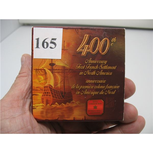 2004 BRILLIANT UNCIRCULATED CANADIAN SILVER DOLLAR