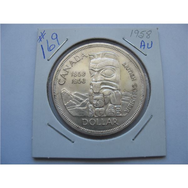 1958 CANADIAN SILVER DOLLAR